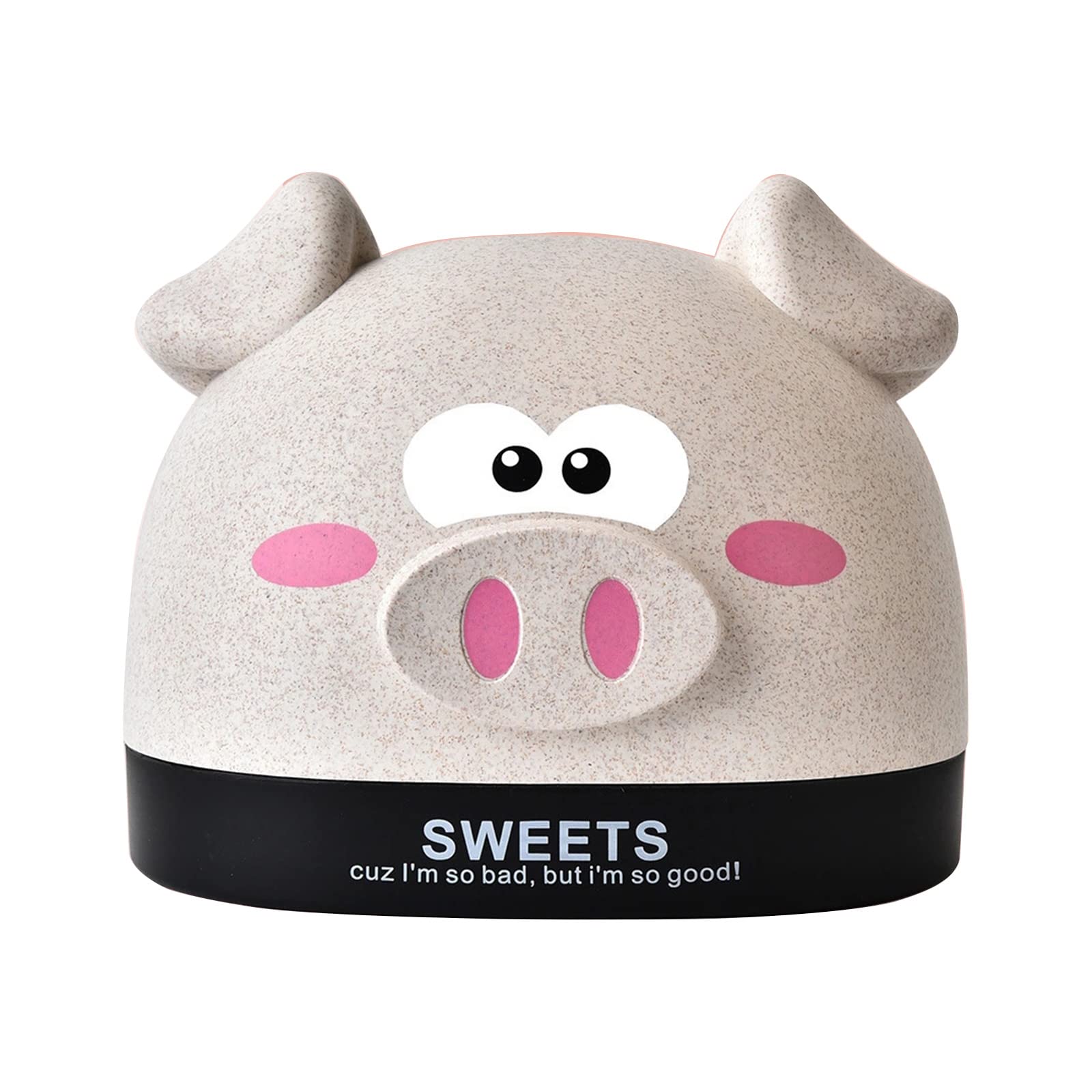 Elnwnnkc Cartoon Animal Shaped Napkin Box for Home Dormitory Car Face Paper Container Wheat Fiber Tissue Organizing for Paper Storage Box Large Decorative Animal Shaped