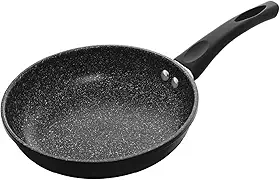 LYOR - Frigideira de Indução em Alumínio com Revestimento Cerâmico Granilite Preta 20cm