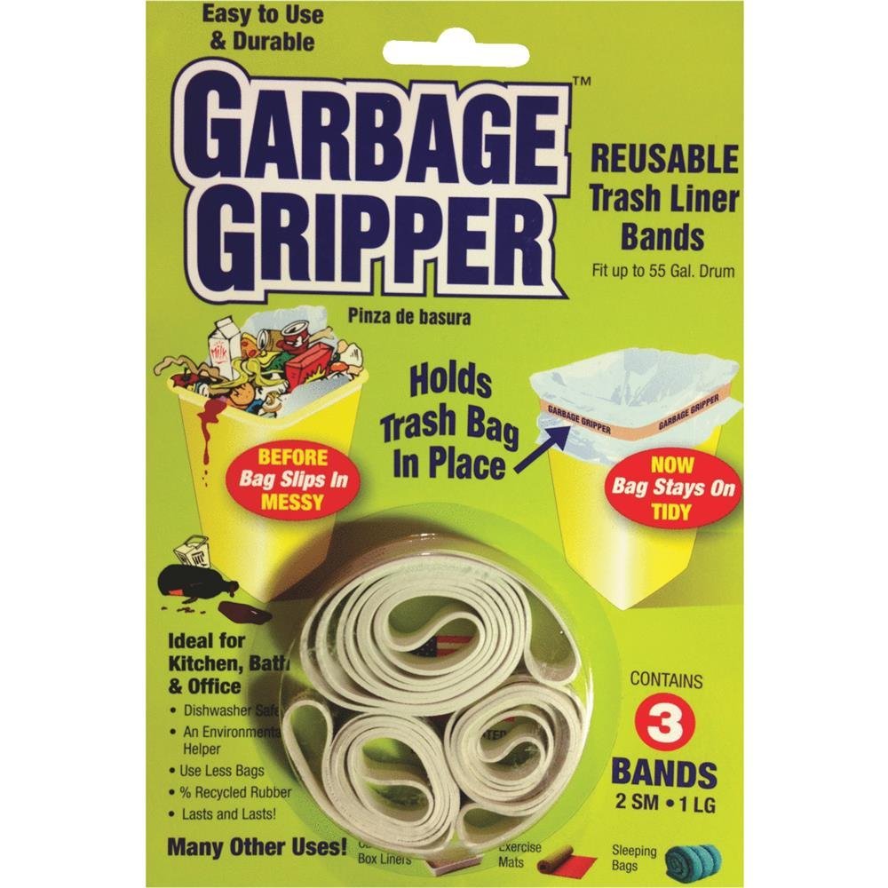 3pk Garbage Gripper Band