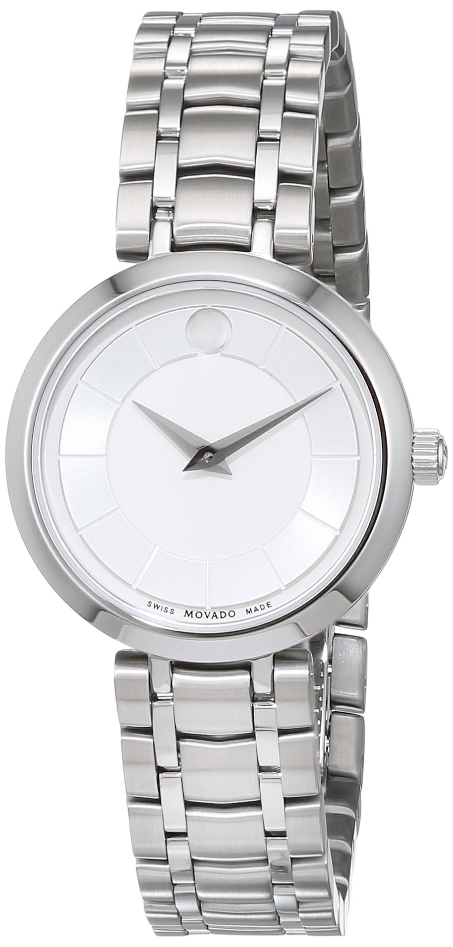 Movado 1881 Quartz Analog Silver Dial Women's Watch-607098