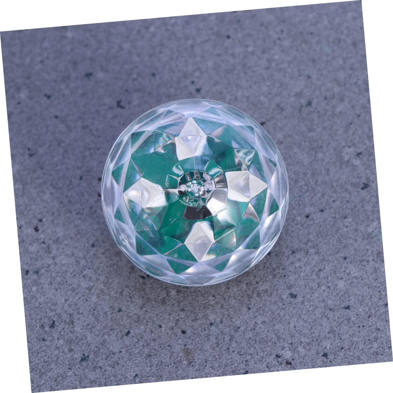 jojofuny Voice-Controlled Led Ball Light Disco Light Bulb Rotating -Powered Stage Ball Karaoke