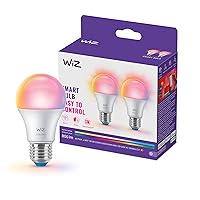WiZ Lampadina Smart LED A60, a colori e bianco Regolabile