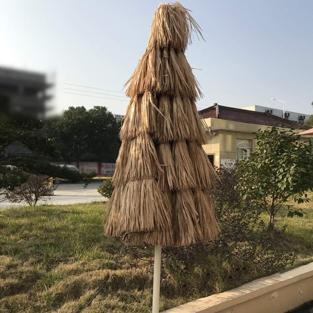 LSLYTQ Round Parasol Garden Patio Umbrella |Outdoor for Beach/Balcony/Terrace/Deck/Camping |High 240cm| - without Base good