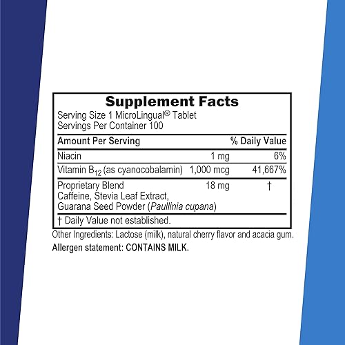 Vista 3 de Superior Source Ráfaga de energía rápida de vitamina B12 (100 tabletas)