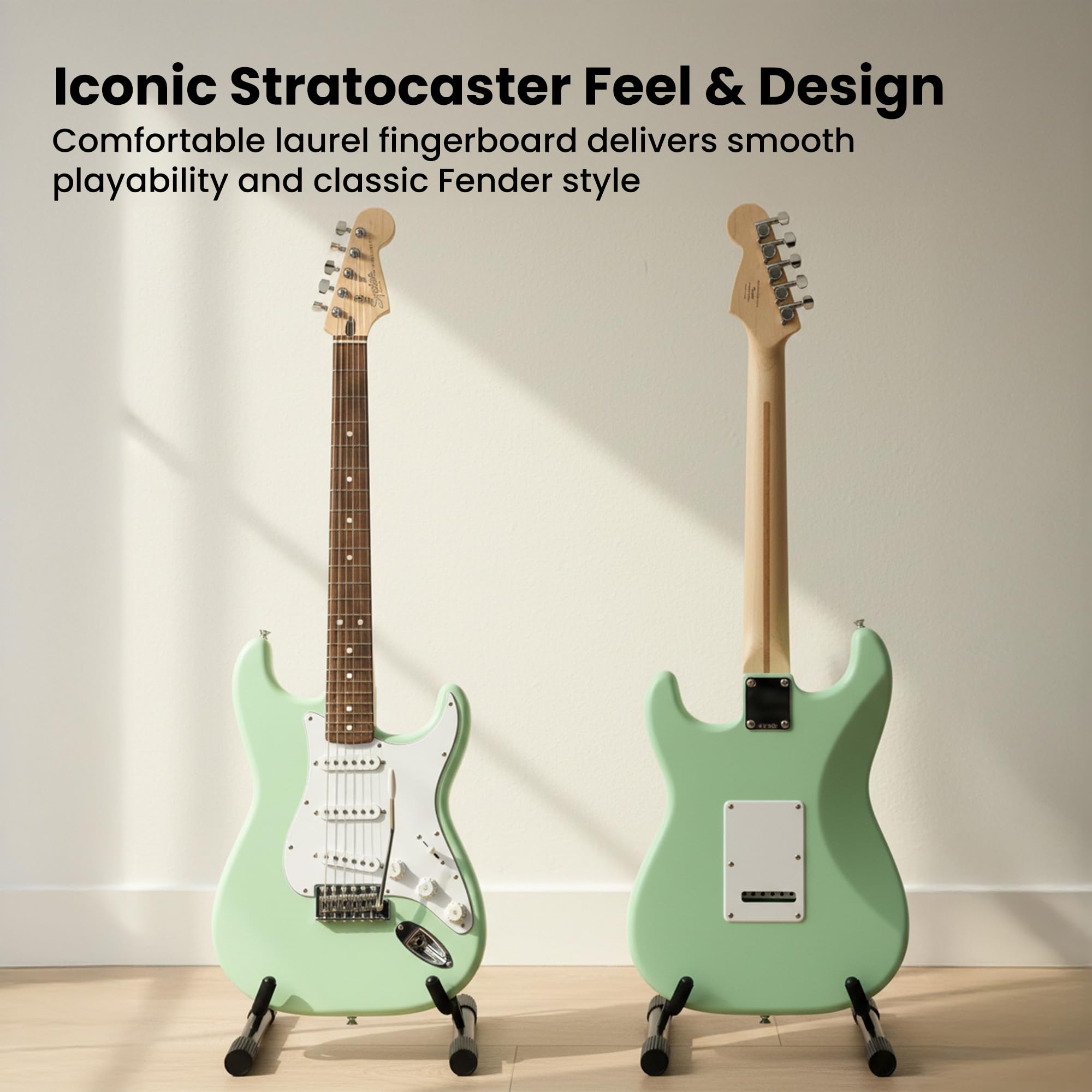 Amazon.co.jp: Fender Squier Stratocaster エレキギター - サーフ