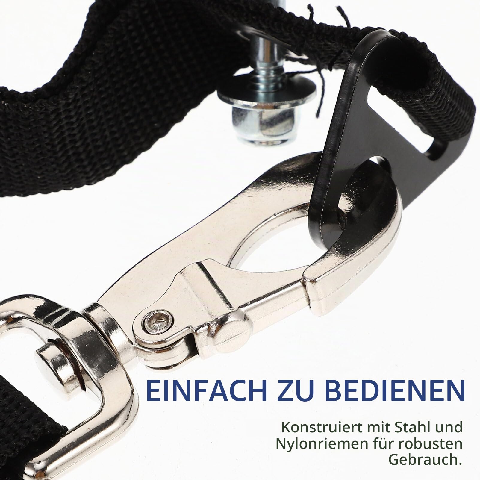 Garneck Fahrrad Anhängerkupplung, Universal Fahrradanhänger Aluminium Legierung Linker Fahrrad Kupplung Anhänger Fahrradanhänger Befestigung Ersatzteile