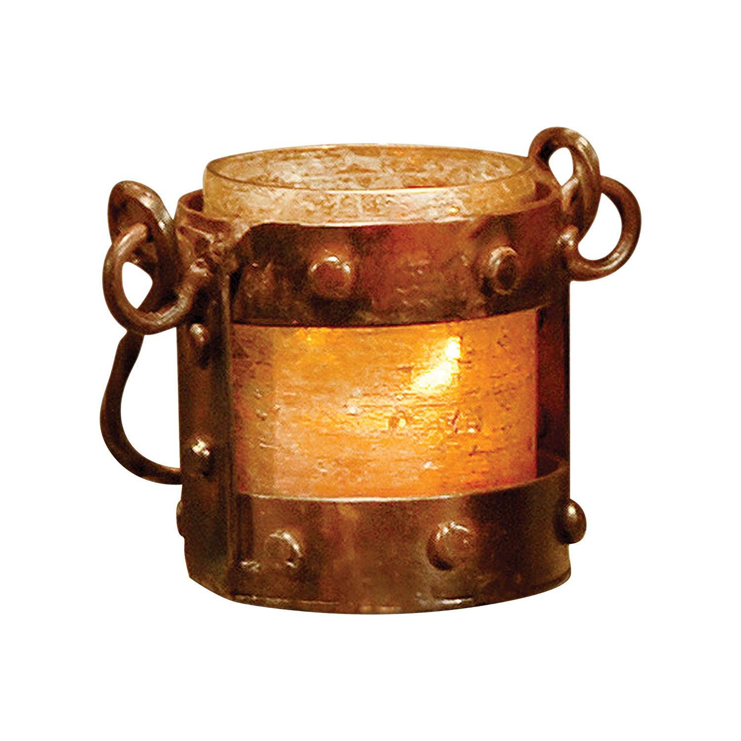 ELK LightingCandle Holder, iron, glass, Artifact Multi, Montana Rustic, S