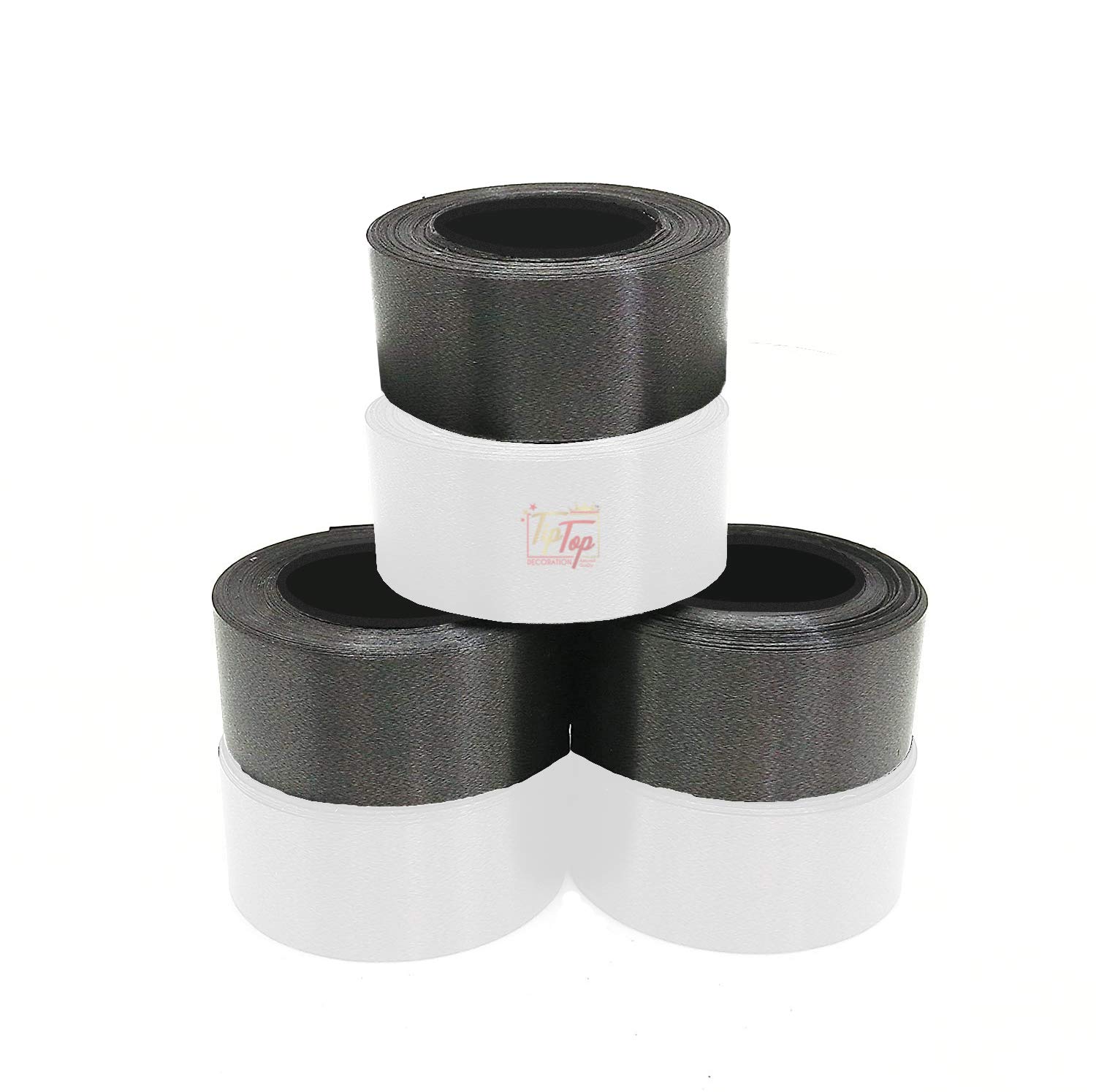 Tiptop Decoration Exclusive Polyester Curling Ribbons for Balloons (5 Rolls) (14 Meters Each) (Classic Retro)