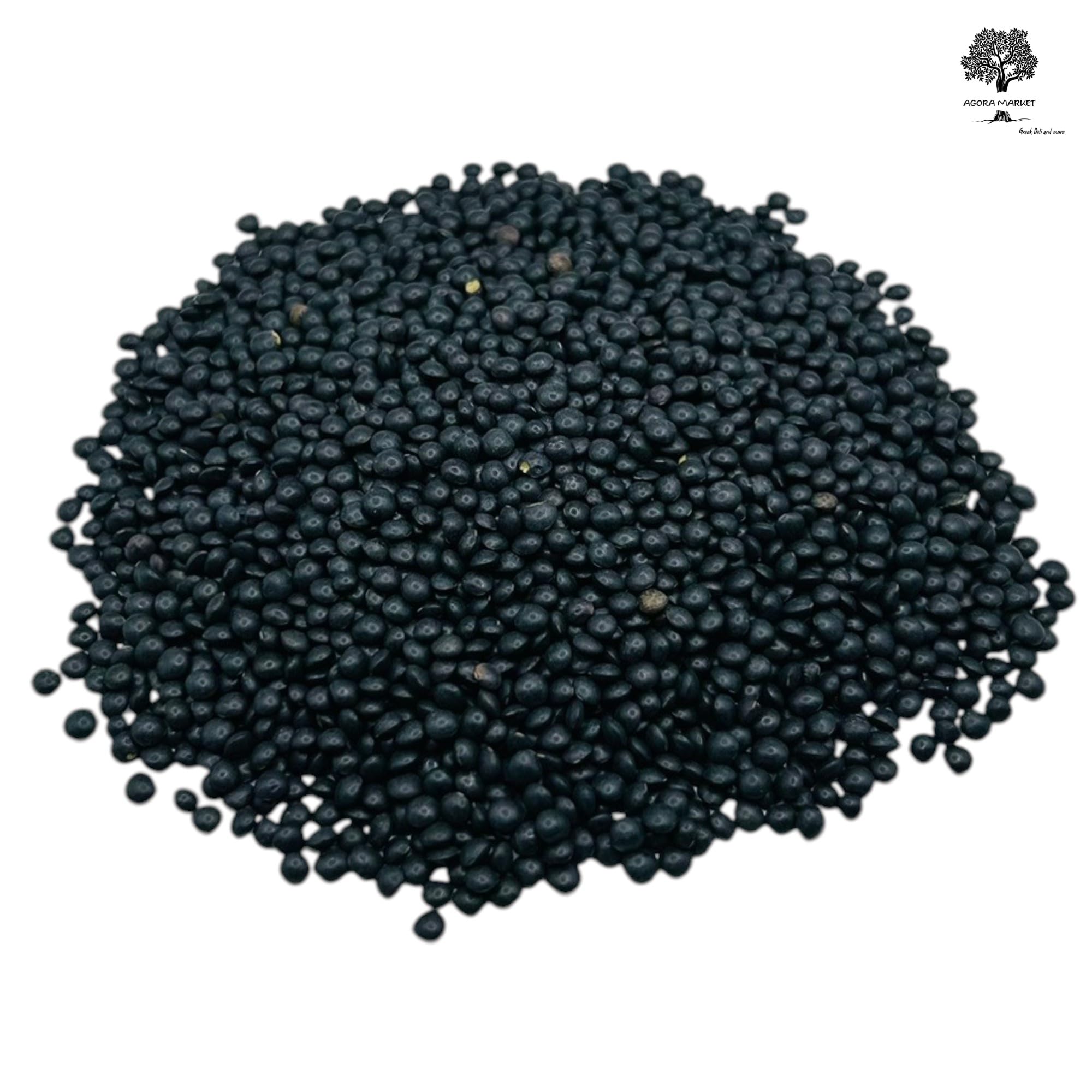 Lentejas Beluga Negras Premium 25g - 1.95Kg 100% Naturales Lens culinaris (1950 gramos)
