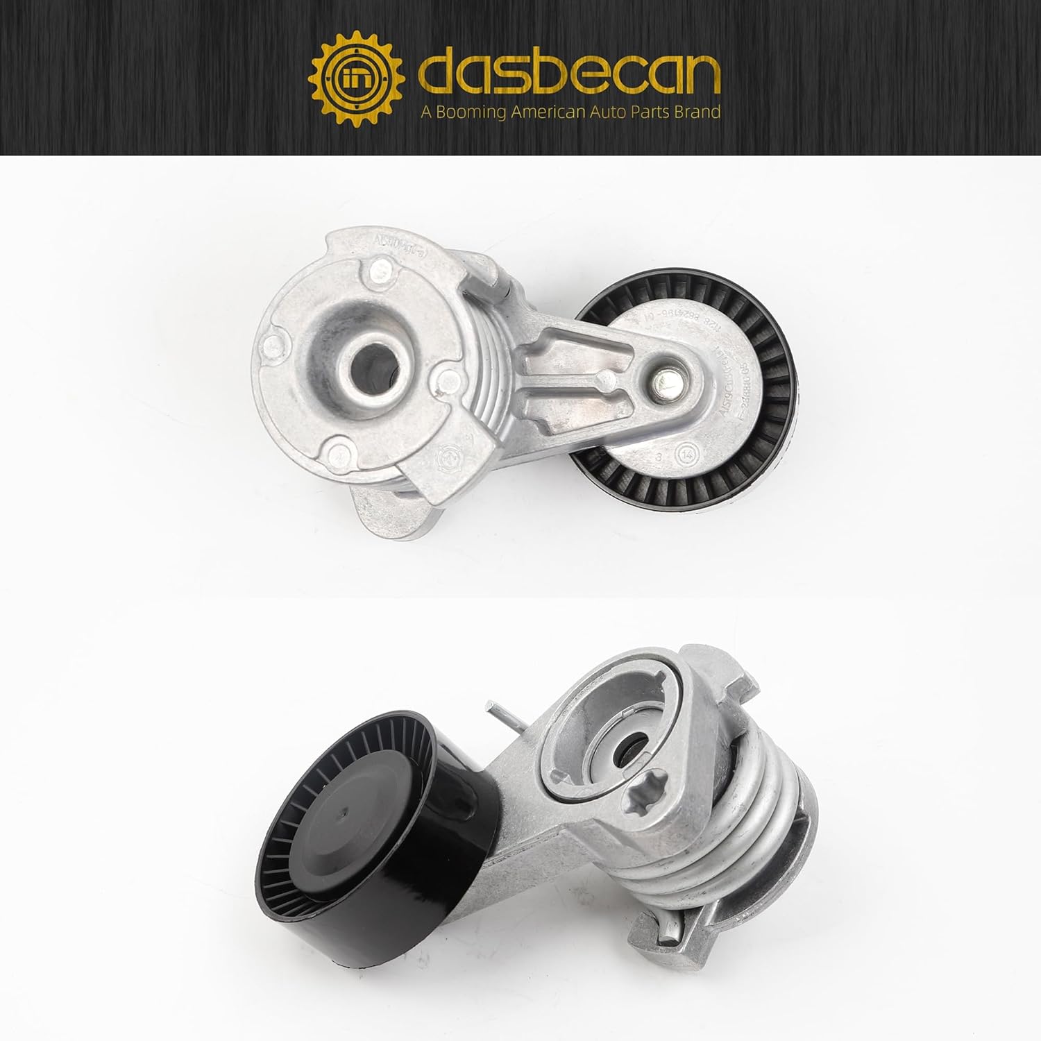 Dasbecan 39112 Drive Belt Tensioner Pulley Serpentine Kit Compatible with BMW 128i 325i 325xi 328xi 330i 330xi 525i 525xi 528i 528xi 530i 530xi 2006-2013 Replace# ADK0022P