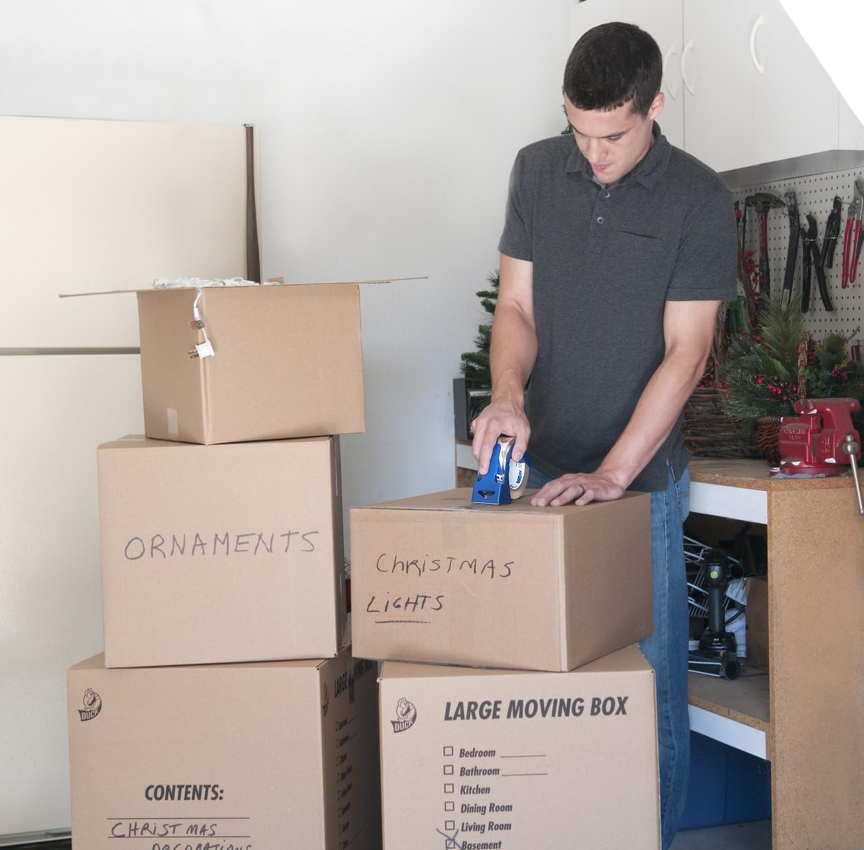 40% Off Discount Duck HP260 Packing Tape Refill, 6 Rolls, 1.88 Inch x 43.7 Yards, Clear (280948)