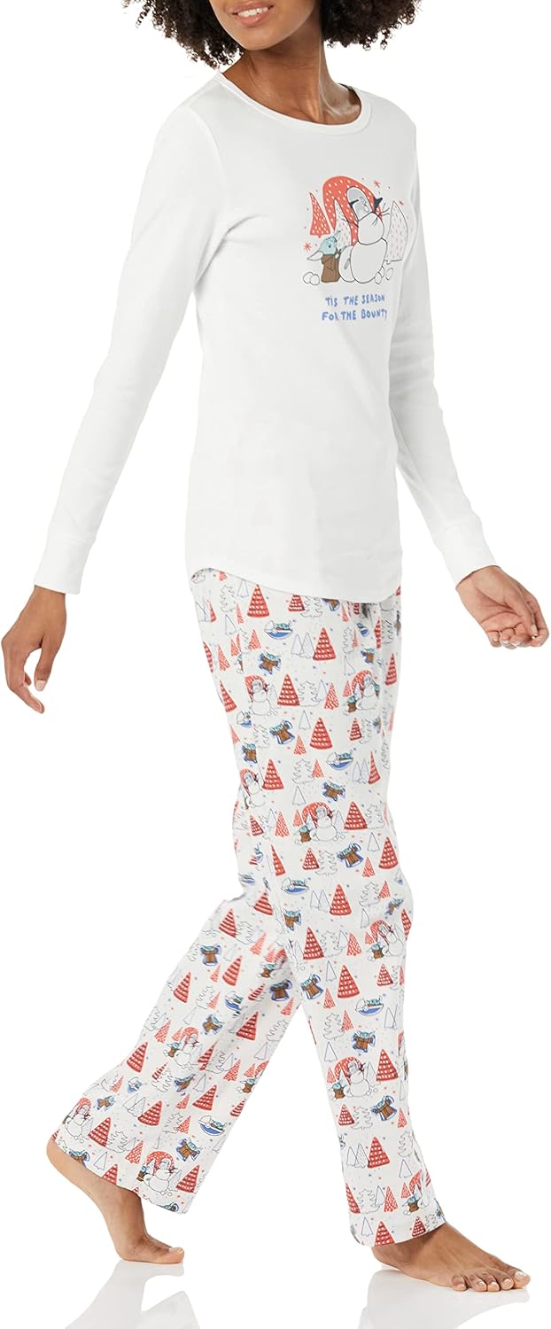 Amazon Essentials Disney | Marvel | Star Wars Women's Flannel Pajama Sleep Sets - Image 3
