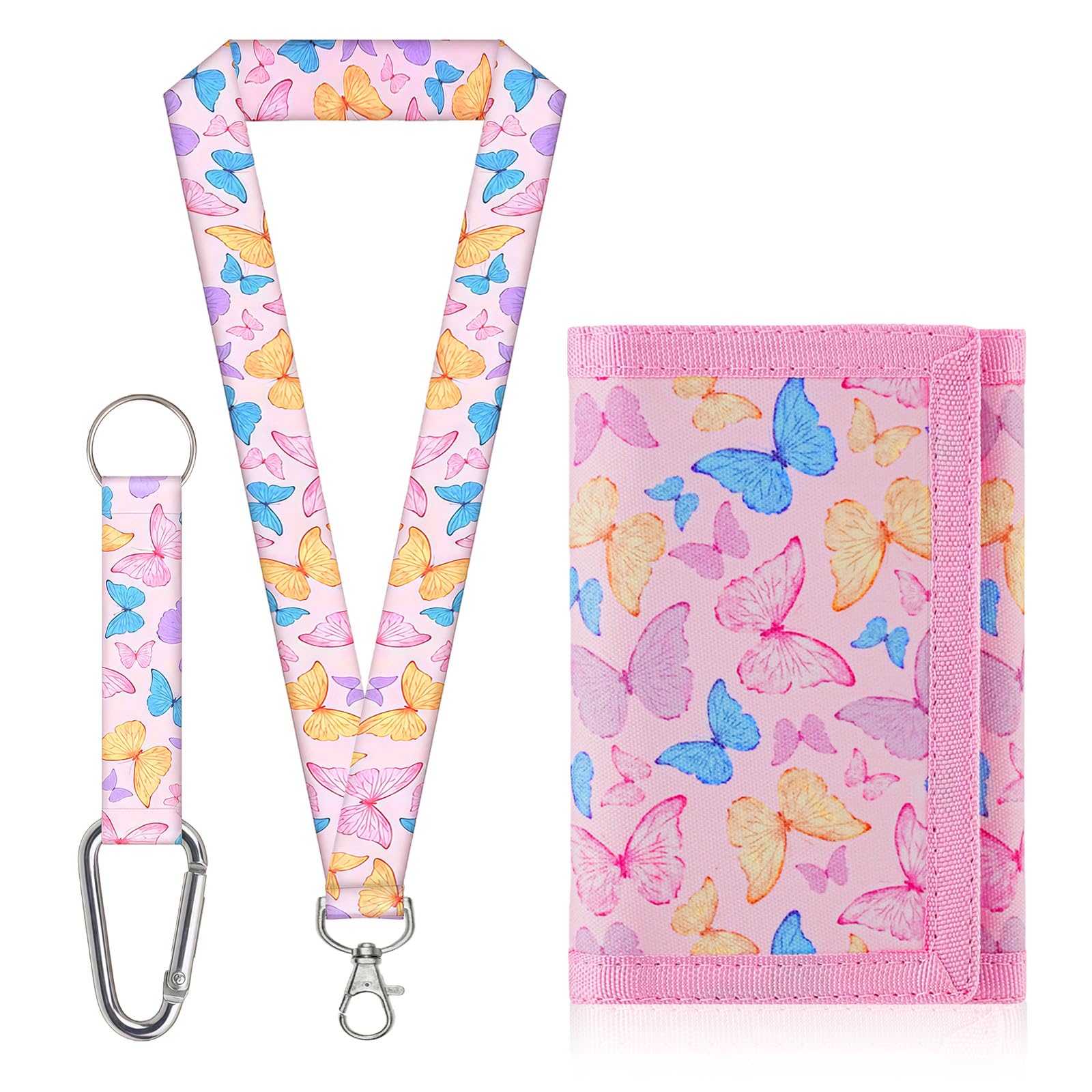 Aucuu Motiv Brustbeutel, Kinder Geldbeutel, Kinder Geldbörse, Kinder Portemonnaie mit Sichtfenster zum Umhängen, Trifold Brieftasche Kleine, Kindergeldbeutel für Jungen Mädchen Portmonee
