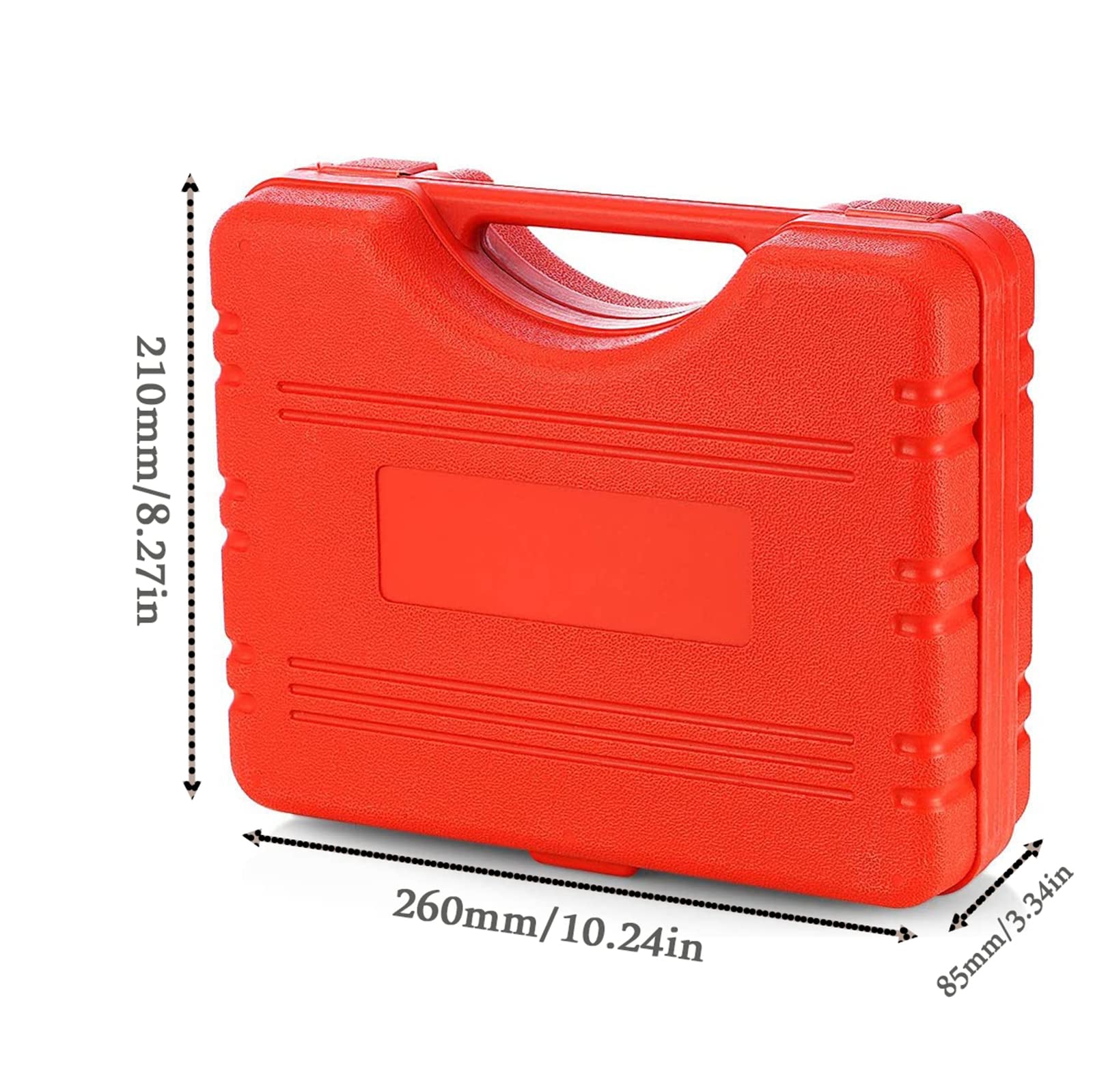 FYSHIQING Hand held Vacuum Pump Tester kit,2 in 1 Brake Bleeder Clutch Bleeding System Test Kit for Automotive with Protected Case,Adapters