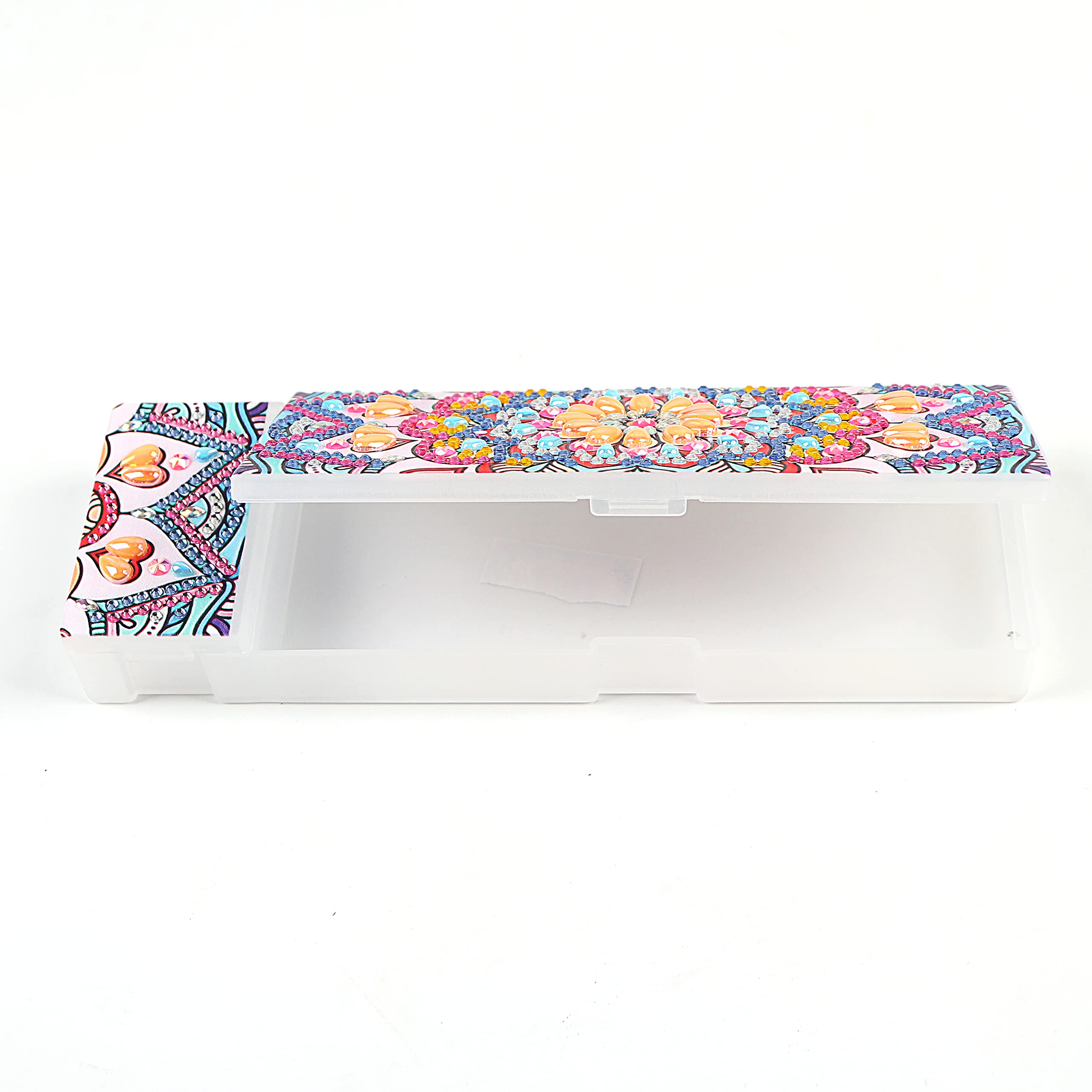 Trousse à Crayon 5D Diamant Painting - Kit DIY Avec Strass | Boîte De Rangement Décorative