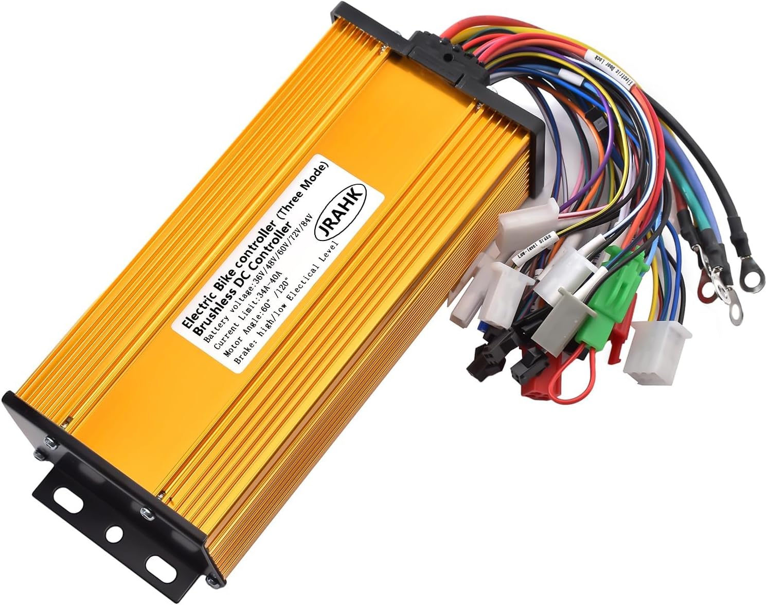 JRAHK BLDC Sine Wave Controller Electric Scooter 60 36 48 72 84V 2000W E-Bike Controller for Bicycle Accessories