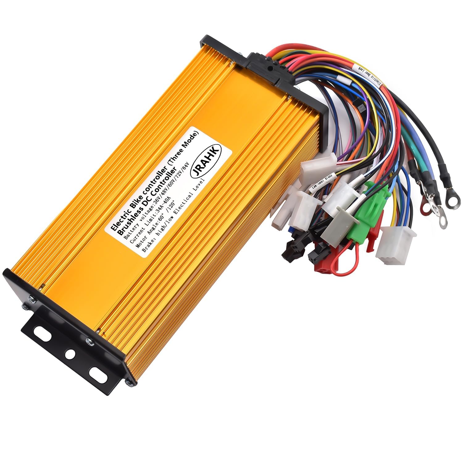 JRAHK BLDC Sine Wave Controller Electric Scooter 60 36 48 72 84V 2000W E-Bike Controller for Bicycle Accessories