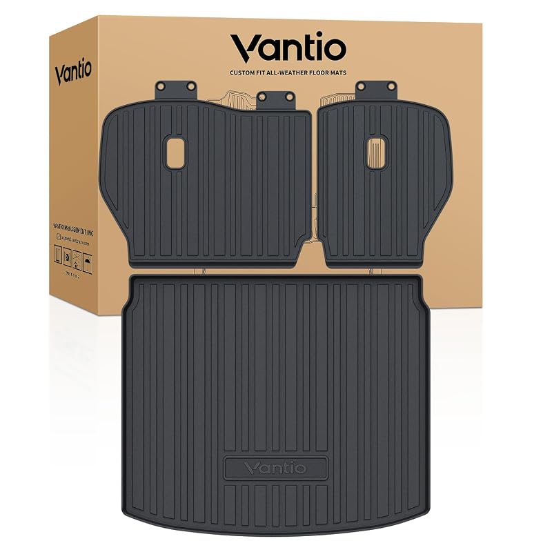Kit de Tapete para Porta-Malas e Encosto do Banco Traseiro Vantio para Honda CR-V 2023–2026, TPE, Posição Superior