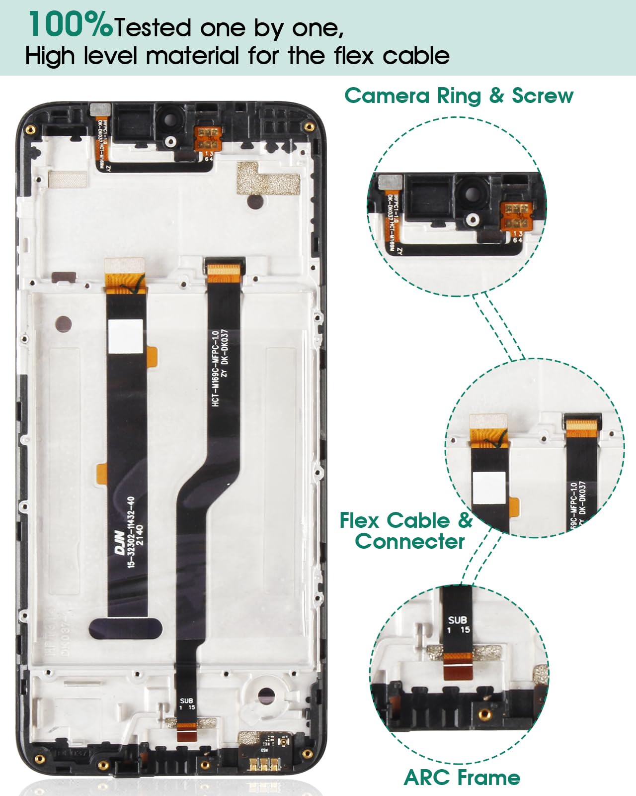Amazon.com: for Blackview A55 Screen Replacement for Blackview A55