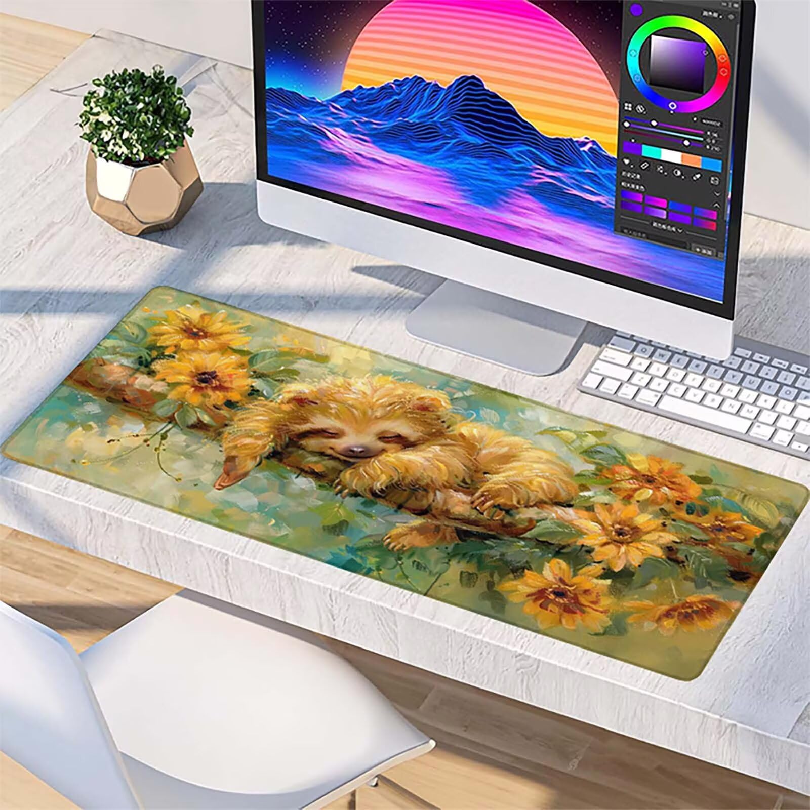 Podkładka pod mysz XXL 1600x800x3mm, zielona podkładka pod mysz do gier z antypoślizgową gumową powierzchnią, poprawia precyzję i szybkość, komputer dla gracza i akcesoria biurowe, prezent dla