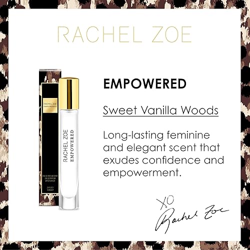 Miniatura 2 de Rachel Zoe Empowered - Mini spray Eau de Parfum de 0.34 oz - Perfume femenino perfectamente equilibrado para mujeres - Despierta los sentidos con un