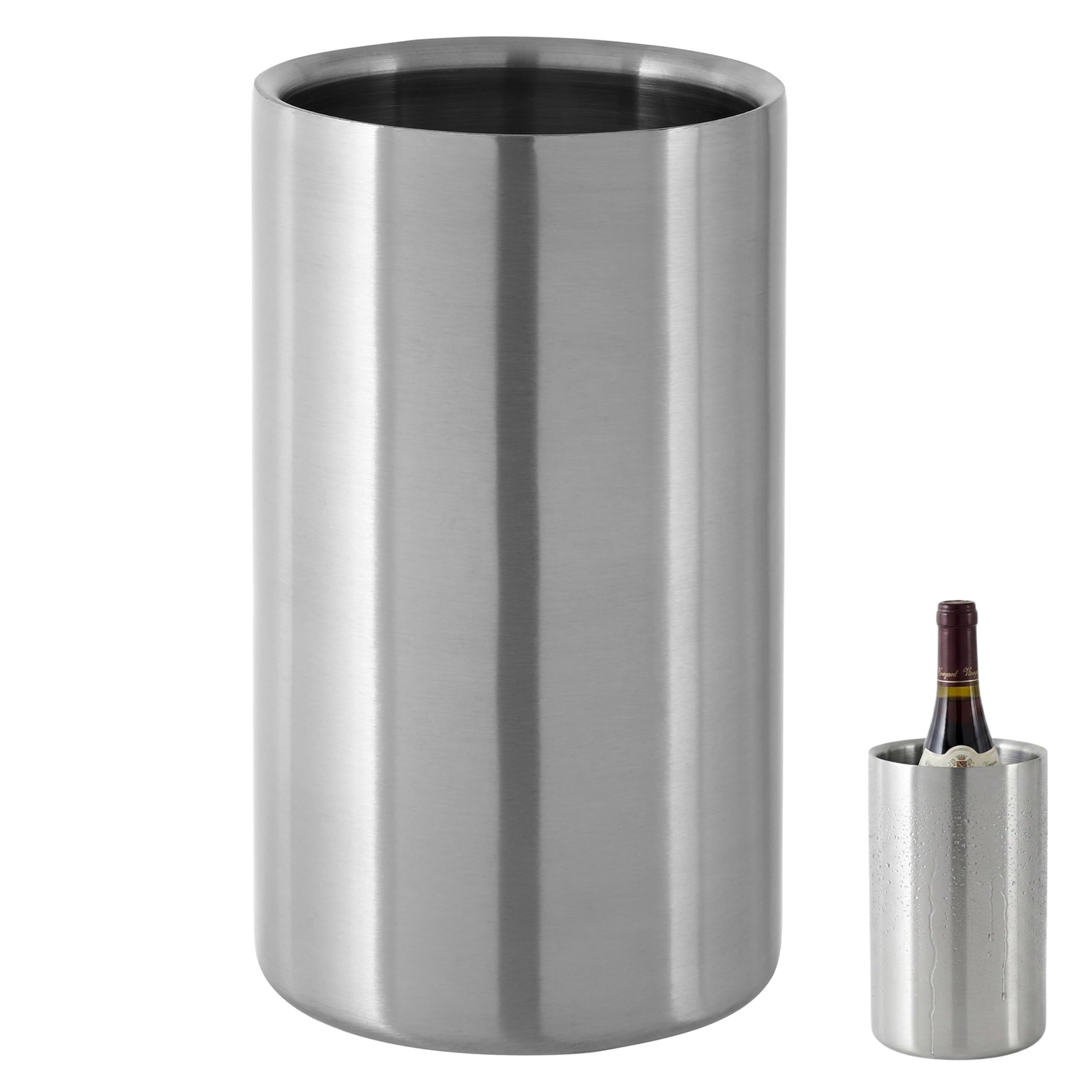 Premier Housewares Stainless Steel Wine Cooler