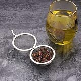 2.1 inches premium mesh ball tea infuser for Flavoring with Herbal Spices Seasonings locking stainle