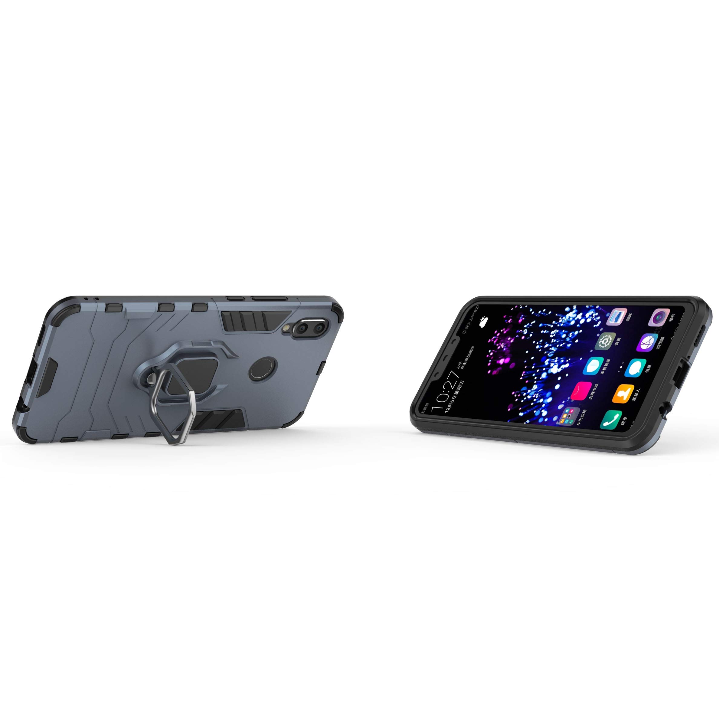Custodia a Portafoglio Huawei Nova 3 con Funzione Stand - Viola