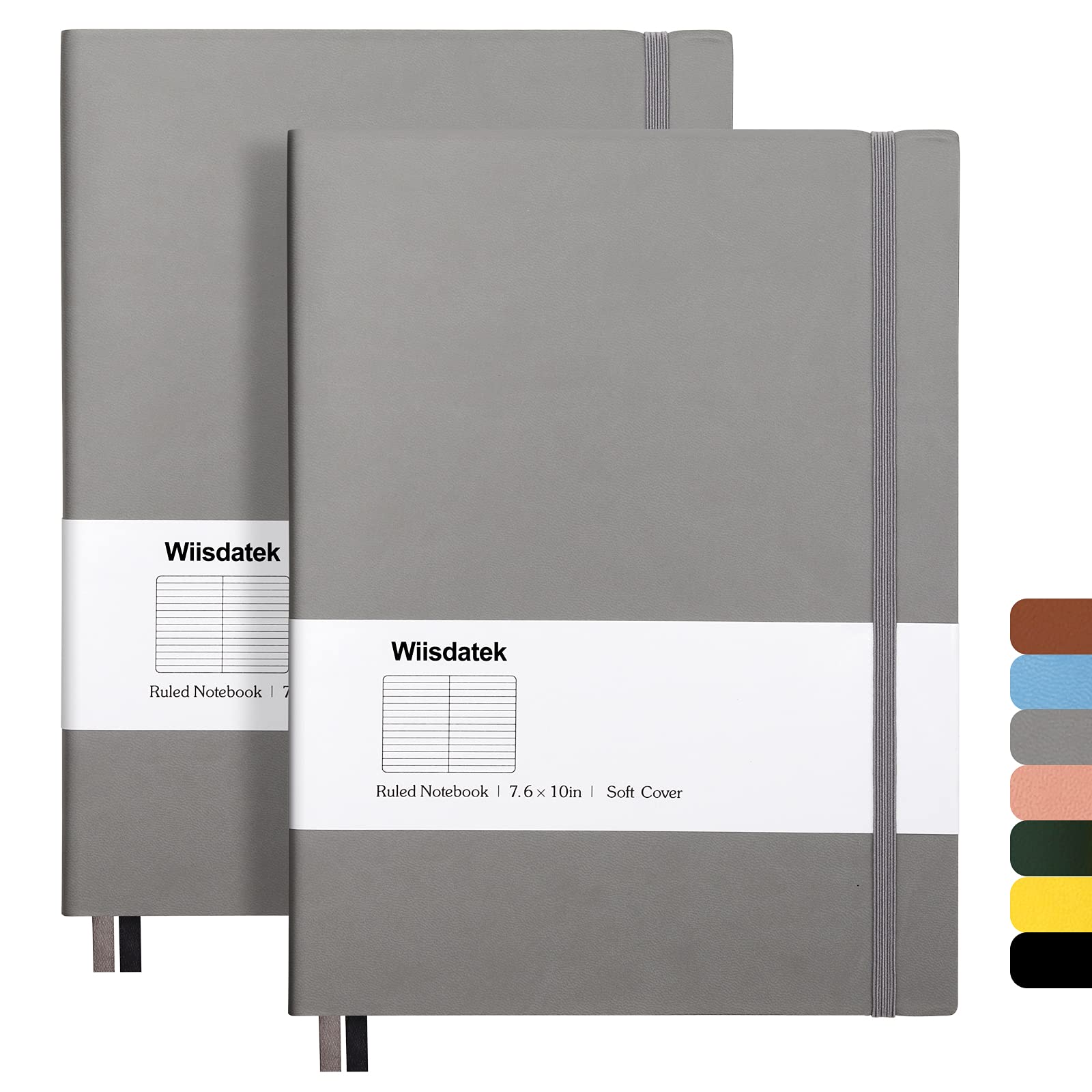 Photo 1 of Wiisdatek College Ruled Notebook B5 - 2 Pack