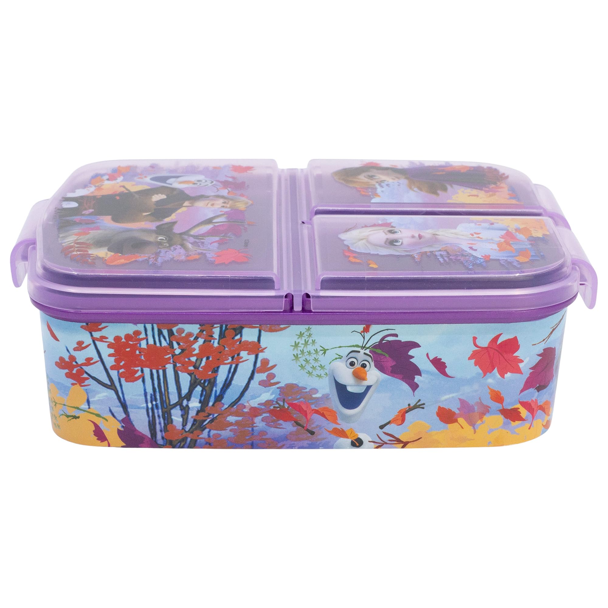 Stor | FROZEN 2 - DISNEY Kids Children’s 3 Compartment Sandwich Lunch Box