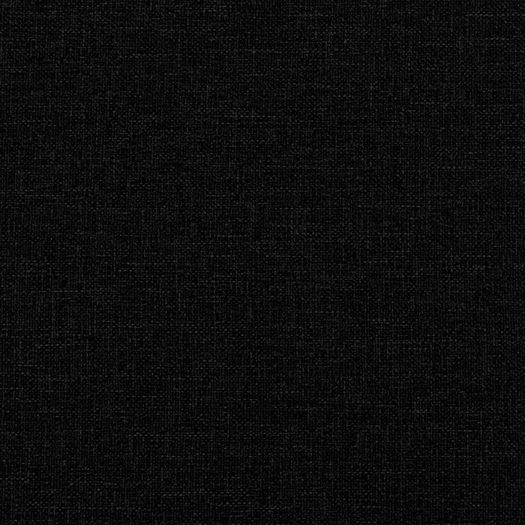 Genérico Sofá Modular sin Reposabrazos Negro 55cm Tela