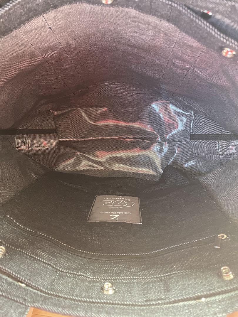 Amazon.co.jp: チャングンソク ZIKZIN SHOP デニムトートバッグ : おもちゃ