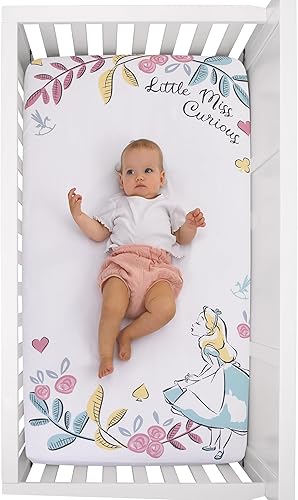 Miniatura 8 de NoJo Disney Lion King Simba - Sábana bajera ajustable para cuna, color marrón claro, dorado y blanco Wild About You