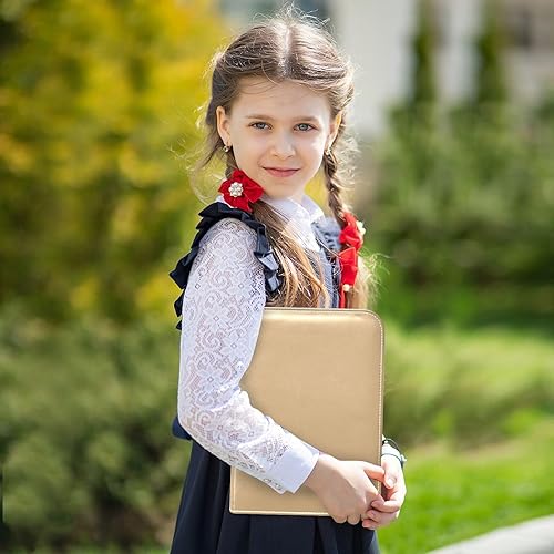 Miniatura 5 de Burly Wood Soccer Card Collecting Book, Trading Card Album with 400 Slots, Ideal for Various Game Cards