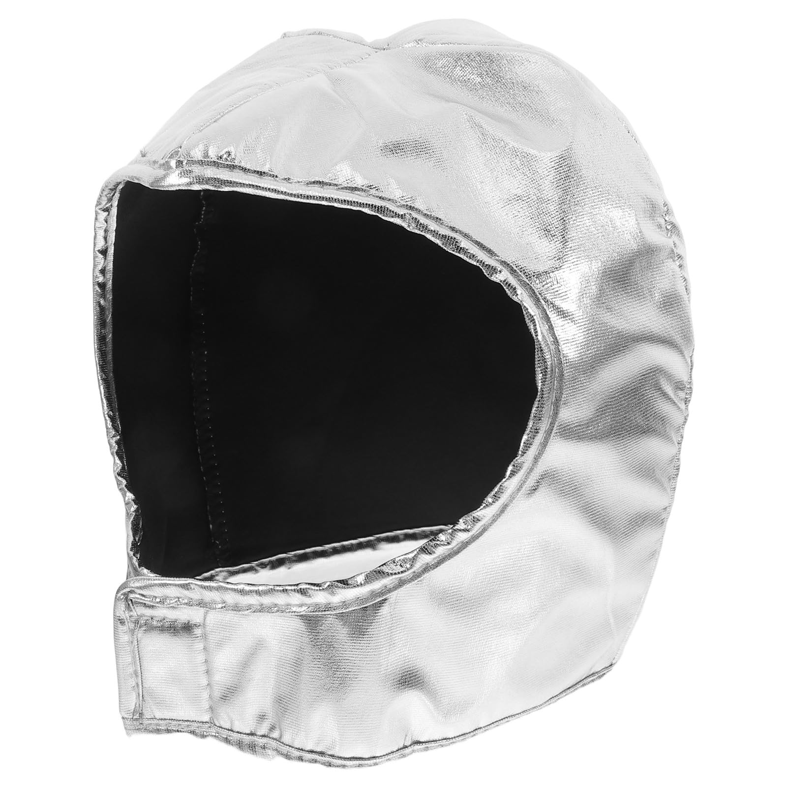 Alasum Astronaut Helmet for Adults & Kids - Space Hat Costume Accessory for Halloween, Cosplay, and Themed Parties - Silver Breathable Polyester Space Helmet Headwear for Men & Women Characters: