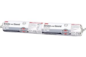 3M Smoke and Sound Sealant: Acoustic Caulk for Noiseproofing
