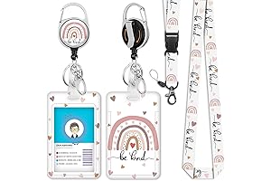 Be Kind College Lanyards: Practical and Fashionable ID Badge and Key Holders