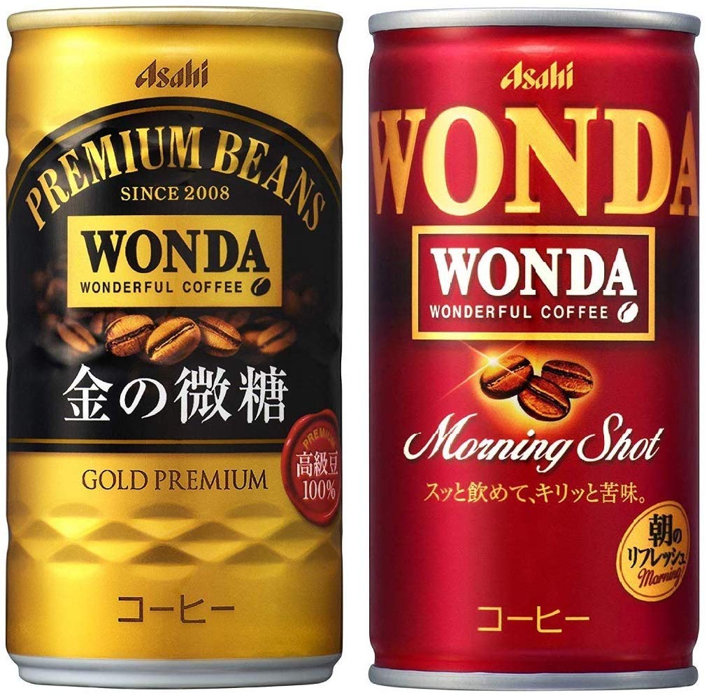 Amazon.co.jp: 【セット買い】アサヒ飲料 ワンダ 金の微糖 185ml