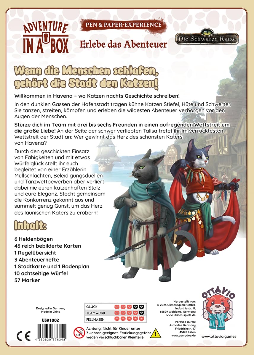 Adventure in a Box: Samtpfotentang