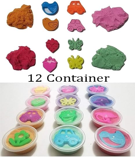 Amazon Jm 12 スモールスペースサンド ムーンサンド クレイジーマジックサンド モールドアンドプレイ 教育 クリエイティブ 楽しい 子供 Diy おもちゃ キネティック おもちゃ おもちゃ