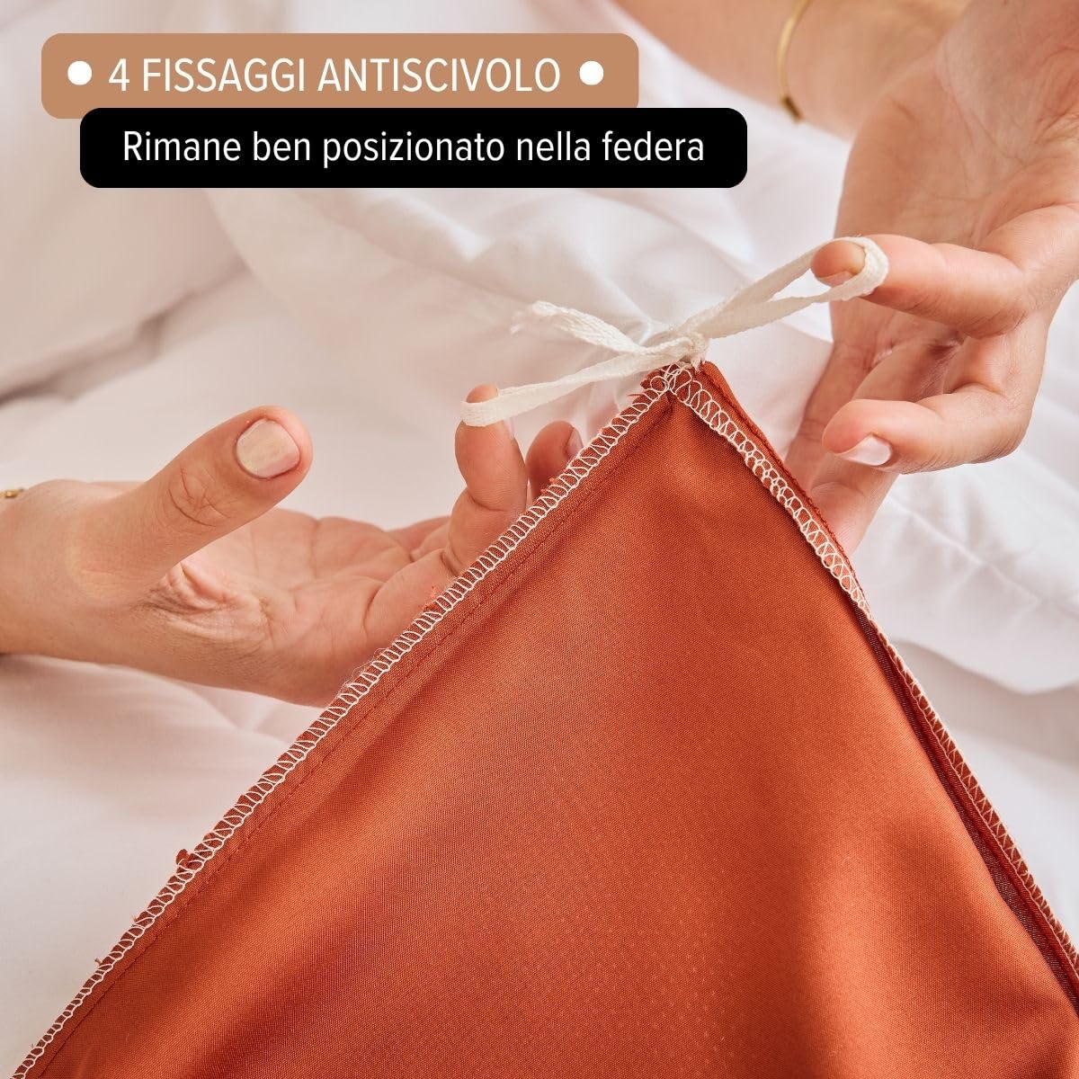 DREAMWAY Piumino Estivo Letto Singolo - Piumone Leggero 155x220 cm, Trapunta Sottile 155 x 220 in Microfibra Sintetica- Lavabile a 60°C