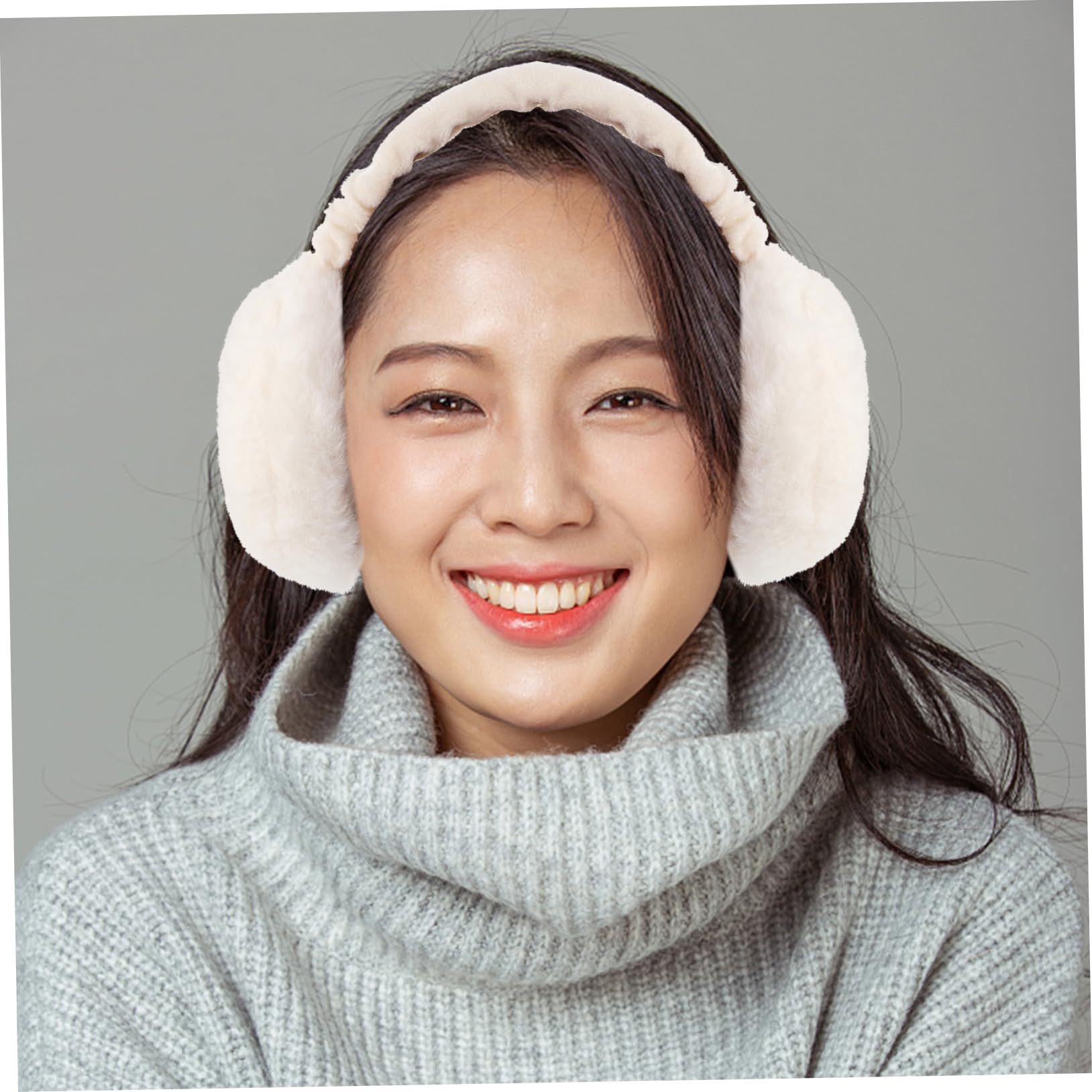 VALICLUD Orejeras De Invierno De Felpa Suave Para Mujer y Niña, Calentadores De Oídos Térmicos Para Clima Frío, Accesorio Para Usar Ropa De Invierno, Talla Única