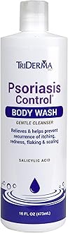 Body wash for psoriasis control: mild cleanser with 2% salicylic acid, AP4 aloe vera gel: treatment for psoriasis
