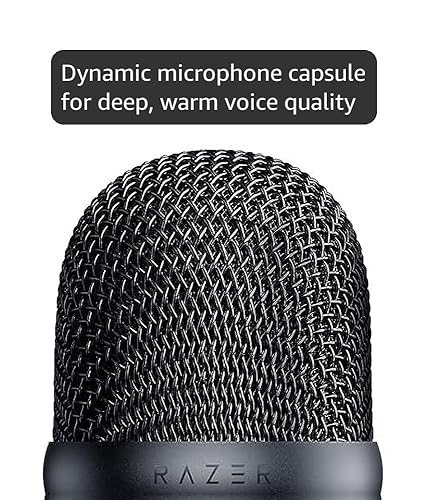 Amazon.com: Razer Seiren V2 Pro USB 麥克風,適用於串流、遊戲、錄製