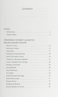 Paris’te Bir Osmanlı Sefiri: Yirmisekiz Mehmet Çelebi'nin Fransa Seyahatnamesi