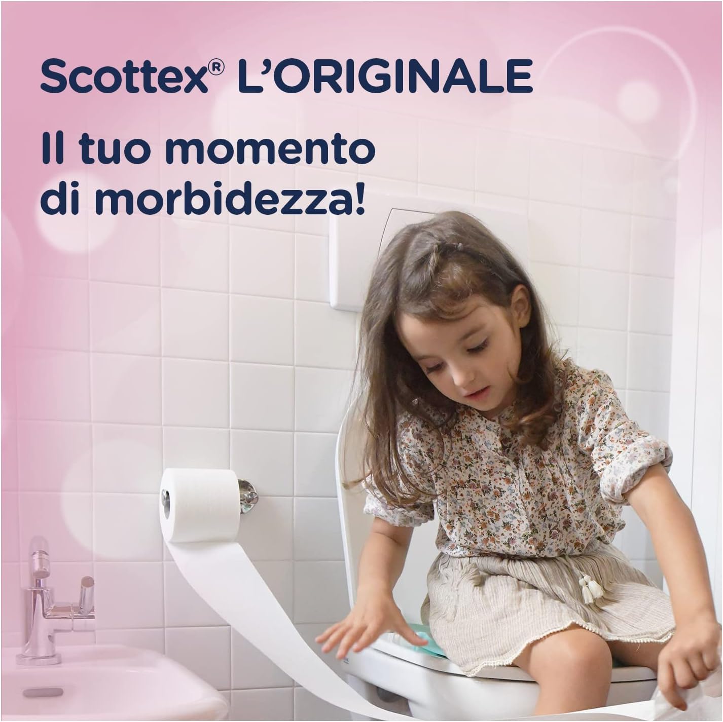 Scottex L'Originale Carta Igienica, Morbida e Assorbente, Pacco Scorta, Fatto in Italia, 120 Rotoli