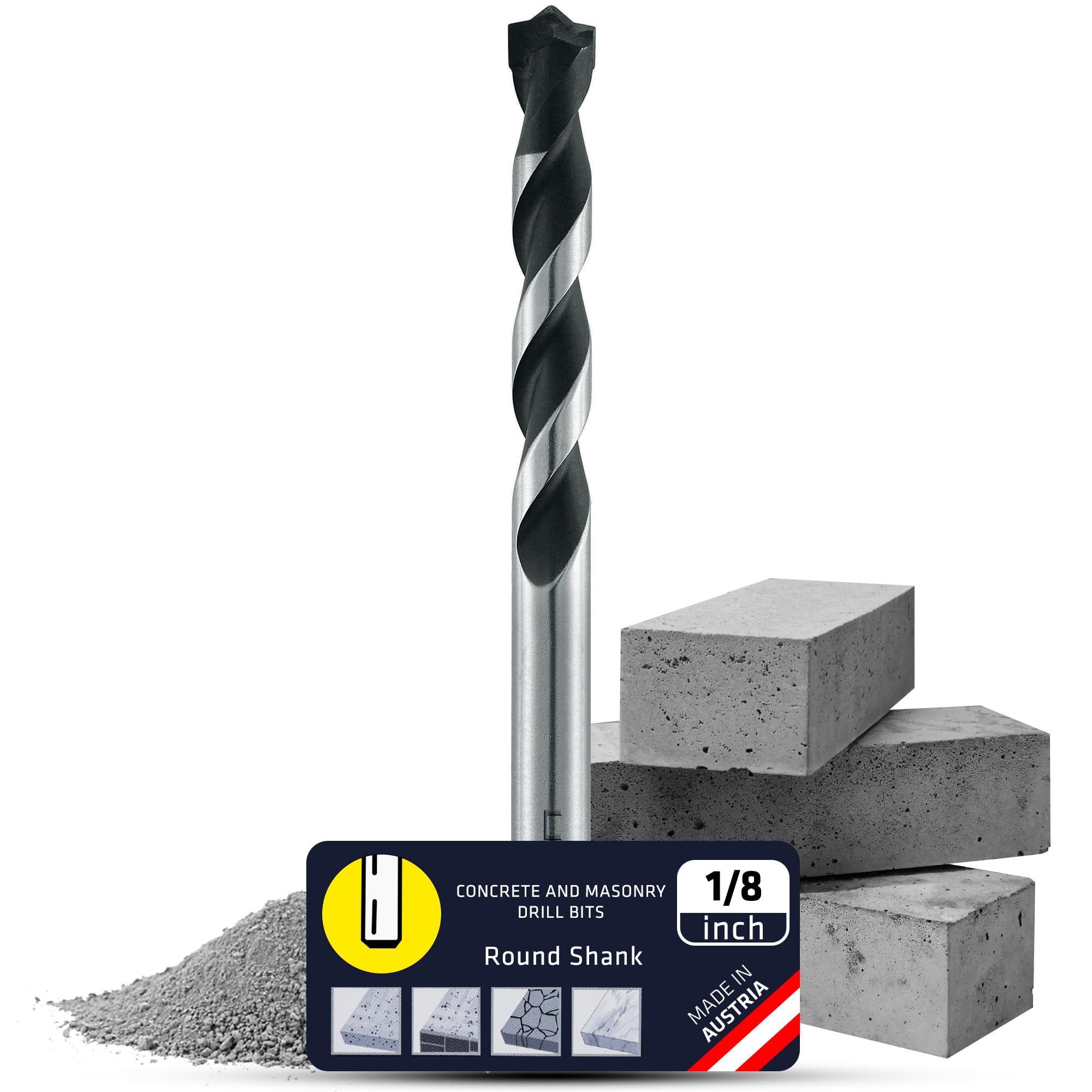 Alpen Concrete Drill Bit 1/8