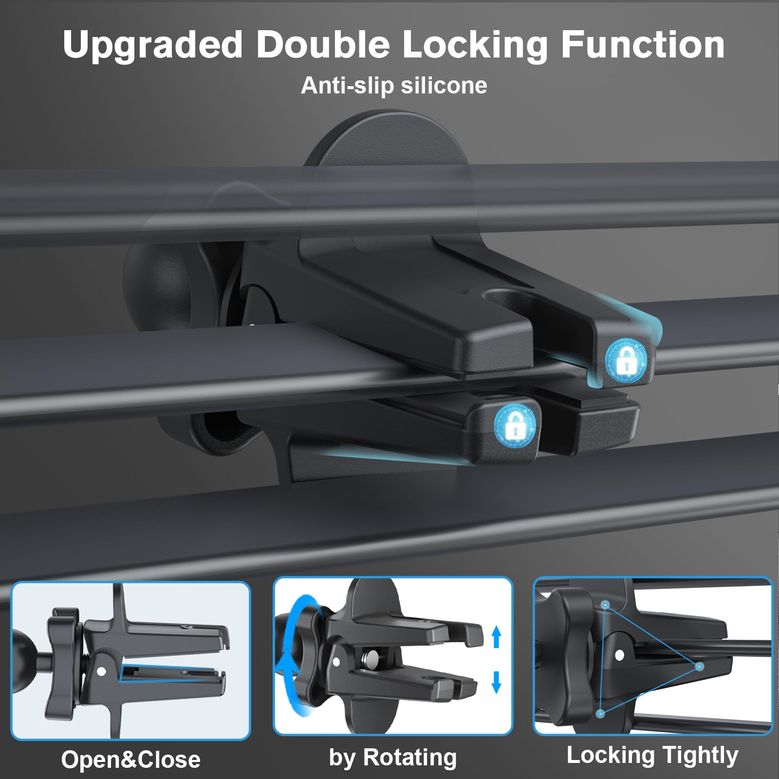 MOKPR For Magsafe Car Mount Charger-15W Wireless Car Charger-Magnetic Car Phone - View #6