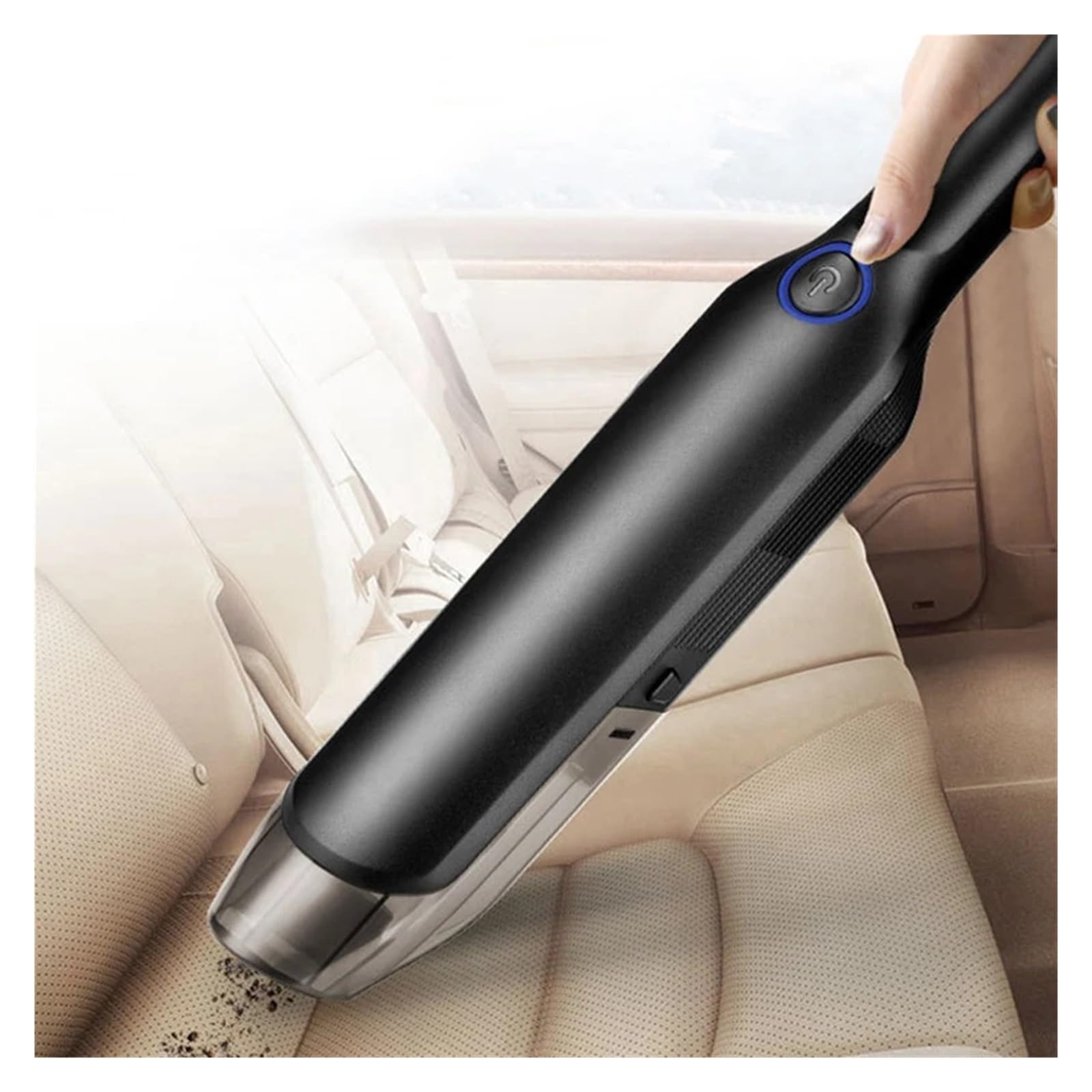 Aspiradora Inalámbrica De Mano 9000pa, Potente Aspirador Coche Recargable Con Succión Ciclónica, 6650, Húmedo/seco, For Pelo Mascota Doméstica Limpieza Fácil Rápida Diversos Escenarios(Wireless)