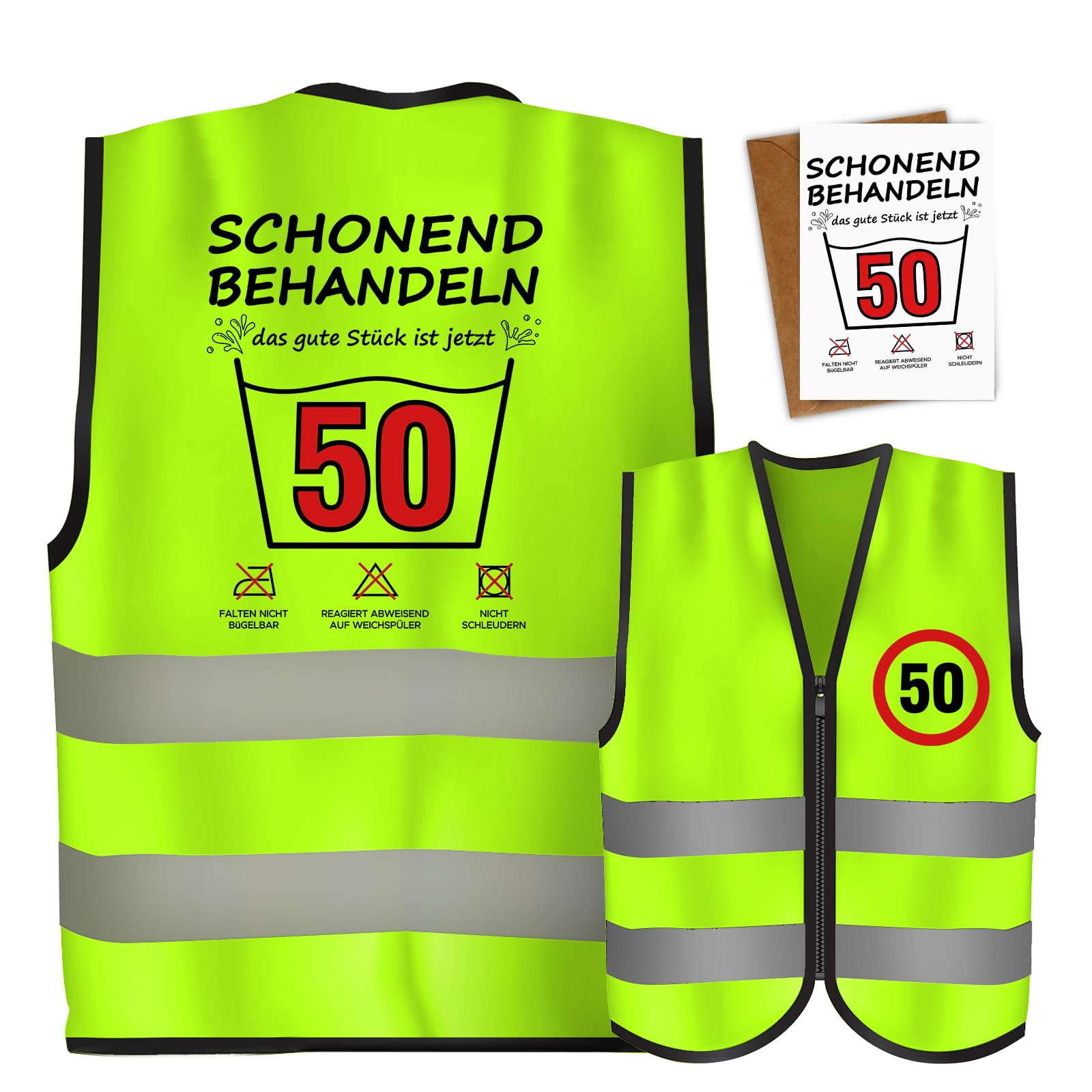 Giftota 18-80 Geburtstag für Männer Junge, mit Geburtstagskarte, Geburtstag Mann Geschenk, Geschenke Für Männer Geburtstag Weste, Lustige Geschenk Geburtstag Junge, für Geburtstagsfeier